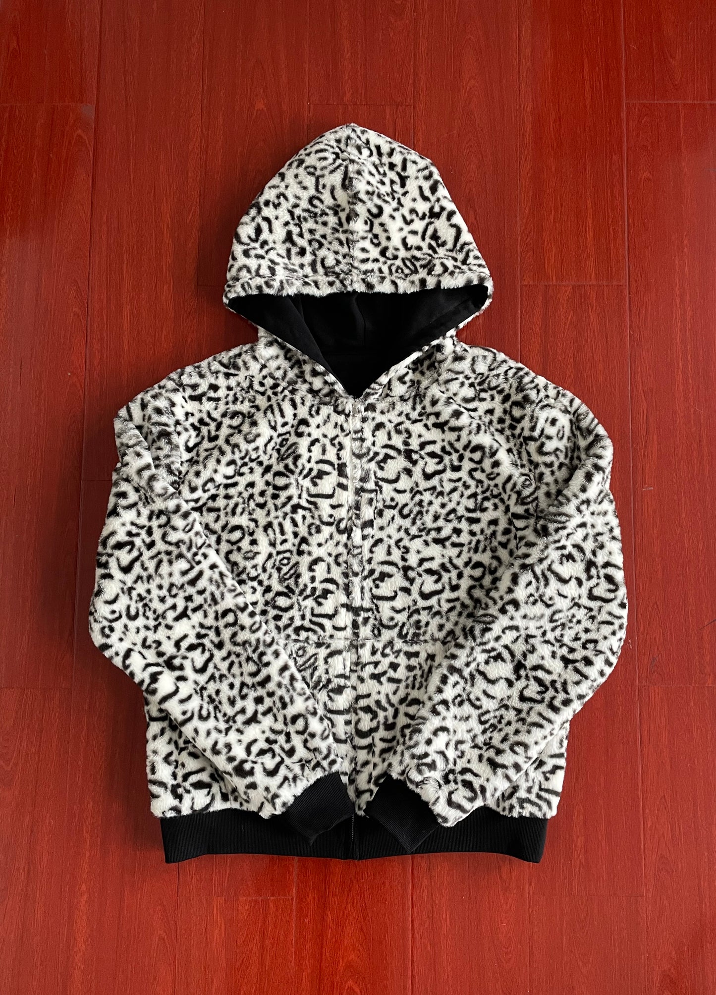 Âme Reversible Snow Faux Fur Hoodie